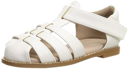 [オリエンタルトラフィック] サンダル キッズ メッシュ 軽い 履きやすい 歩きやすい 一人で履ける 親子コーデ かかとクッション マジックテープ K-122 ホワイト 16.0 cm