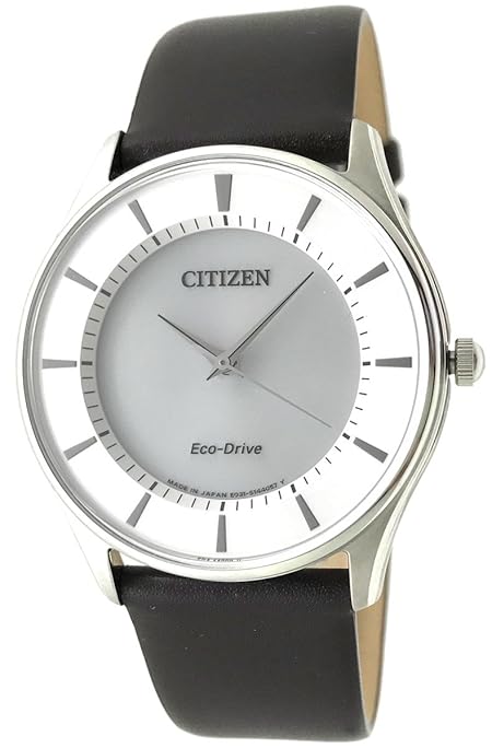 シチズン エコドライブ メンズ 薄型 スリム CITIZEN ソーラー 光発電 ソーラーパワー 本革ベルト 替えベルト付き 国内品番 BJ6480-51A/DBR [並行輸入品]