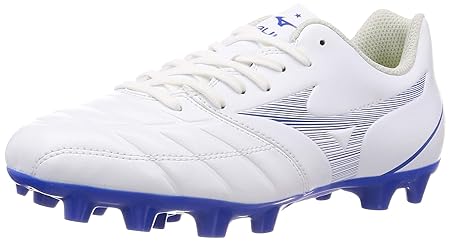 [ミズノ] サッカースパイク レビュラ CUP SELECT Jr ホワイト/ブルー 19.0 cm 3E