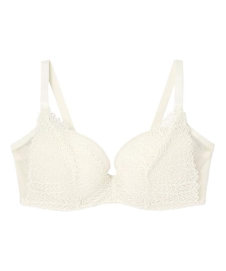 [ウンナナクール] ブラジャー 脇高 背中スムージング しっかりメイク 【さあ、わたし レース】 ブラ JB2300 レディース BE C75