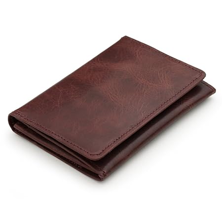 [アビエス] 日本製 ヴィンテージワックスレザー 本革 名刺入れ ボルドー