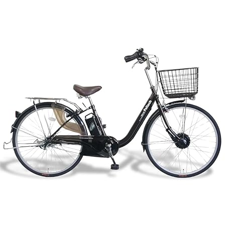 【100%完成車納品】 PELTECH(ペルテック) 電動アシスト自転車 26インチ内装3段 TDF-14Z (ブラウン, 8AHバッテリー)