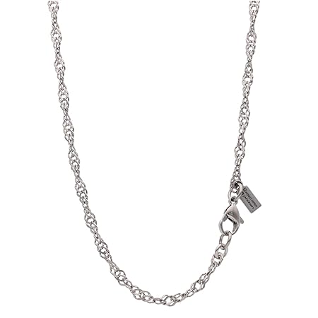 [KJファイテン]KJ phiten [限 定 品] チタン ネックレス スクリュー 長さ40～60cm (50cm) 幅3.2mm チェーン メンズ レディース 日本製