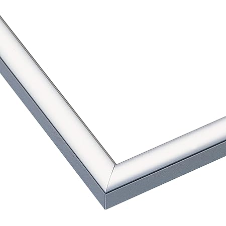 エポック社 【日本製】 アルミ製 パズルフレーム パネルマックス シルバー (35×49cm) (パネルNo.5-T・ア) 掛ヒモ 点数券付き セルカバーUVカット仕様 パズル Frame 額縁