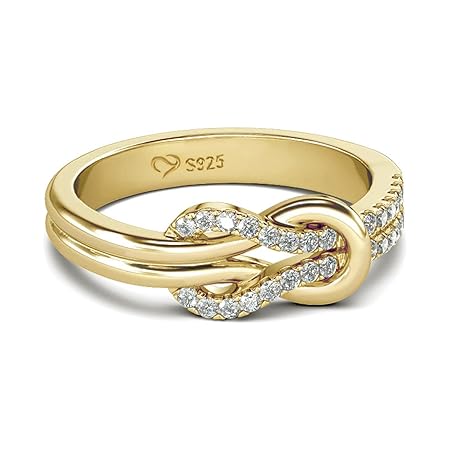 [Jeulia] レディース リング インフィニティ 指輪 シルバー製 刻印 プレゼント 記念日 誕生日