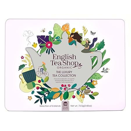 THE LUXURY TEA COLLECTION　オーガニックティーセット　ラグジュアリーギフト缶（36袋入り）