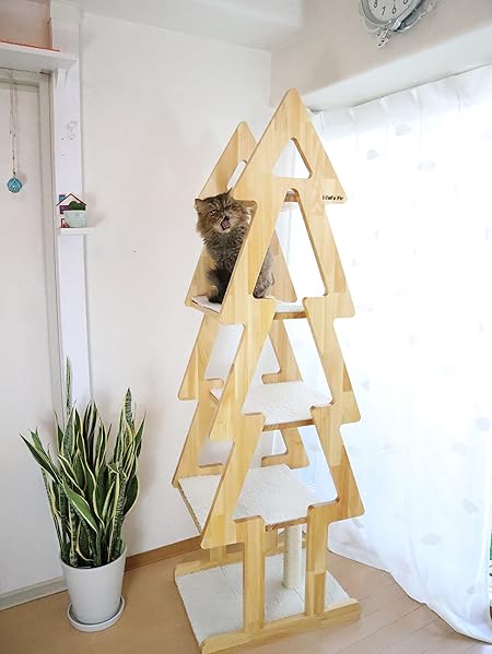 Cat'sFir おしゃれ かわいい 北欧 キャッツファー キャットタワー