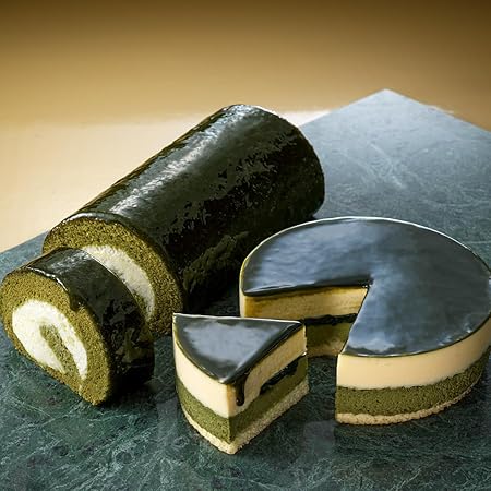 京都ヴェネト 食べ比べケーキセット【 抹茶生チーズケーキジェミニ ＋抹茶生チーズロール】