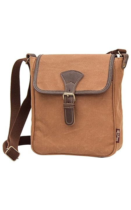 [creareきき] ショルダーバッグ メンズ 斜めがけ 肩掛け 軽量 小さめ 日本製 倉敷帆布 和装 柿渋染め ミニフラップショルダー 父の日 誕生日 プレゼント kiki-26