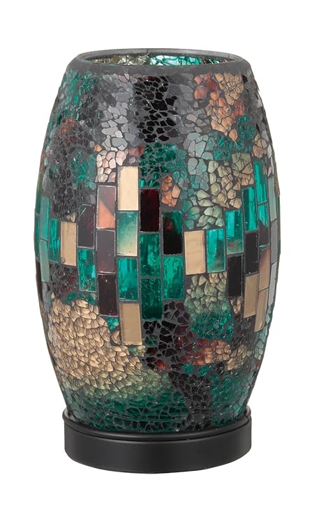 イシグロ モザイク ランプ クリムトグリーン 21203 φ13×H21cm