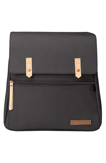 Petunia Pickle Bottom ペチュニアピックルボトム メタ マザーズ リュック 【正規代理店品】 ブラック マット キャンバス