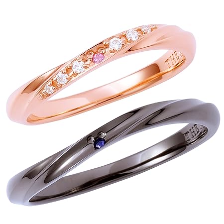 [ザ・キッス] DI-SR1821PSP-1822SP (Lady's:11号 Men's:19号) 【ディズニーコレクション】 隠れミッキー/2個セット シルバー ペアリング 男女ペア カップル クリスマス 記念日 誕生日 プロポーズ ラッピング袋 BOX付