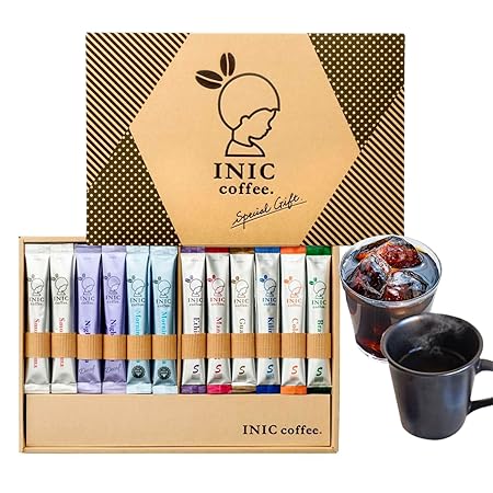 INIC coffee グランドギフトセット 【9種のスティックコーヒーギフト】【パウダーコーヒーの最高峰】【世界のバリスタチャンピオンも採用の味わい】