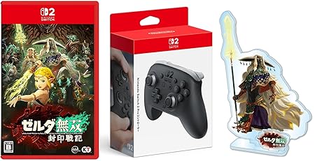 ゼルダ無双 封印戦記 -Switch2 ＆【任天堂純正品】Nintendo Switch 2 Proコントローラー 【Amazon.co.jp限定】特典 アクリルスタンド（ラウル） 同梱