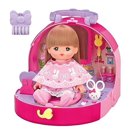 【Amazon.co.jp限定】パイロット メルちゃん おせわパーツ おしゃべりいっぱい うさぎさんびようしつ(限定品リボンクリップセット) 3歳以上