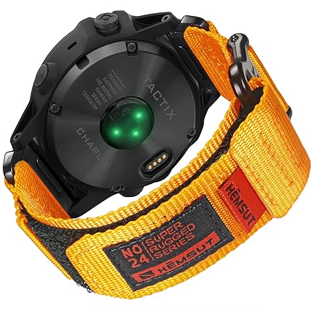 [torbollo] ガーミンバンド ガーミンナイロンスポーツベルト 20MM Garmin Fenix 7S / Fenix 6S / Fenix 6S pro/Fenix 5S / Fenix 5S plus/Descent Mk2Sなどに対応 アップグレードされたコネクタ ガーミンのクイックフィットver