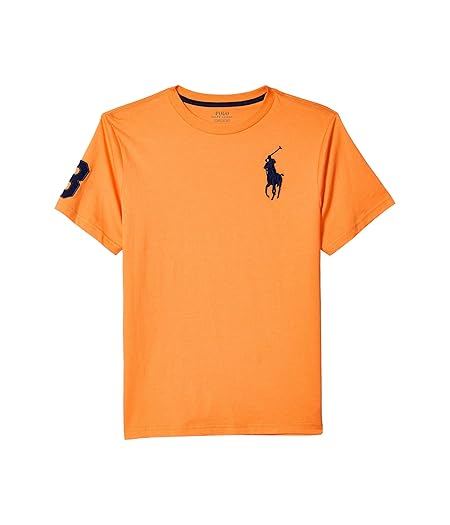 ポロ ラルフローレン Tシャツ 半袖 323-770177 【ボーイズサイズ】 ビッグポニー ラルフ 《小さめサイズ》 オレンジ Mサイズ 並行輸入品