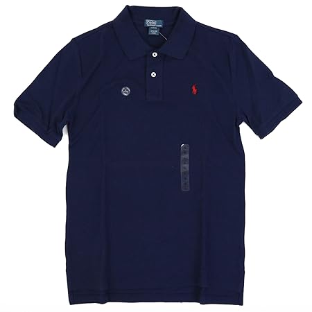 (ポロ ラルフローレン) POLO Ralph Lauren ボーイズ 無地 ポロシャツ ワンポイント ポニー刺繍 0105184 [並行輸入品]
