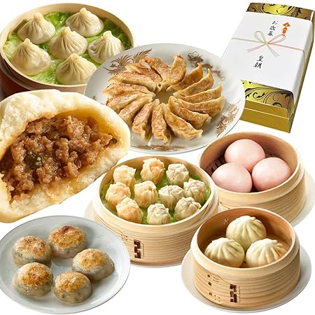 皇朝 お歳暮ギフト 親愛セット 7種42個セット おつまみ 冬ギフト 横浜中華街 中華料理 点心 (お歳暮)