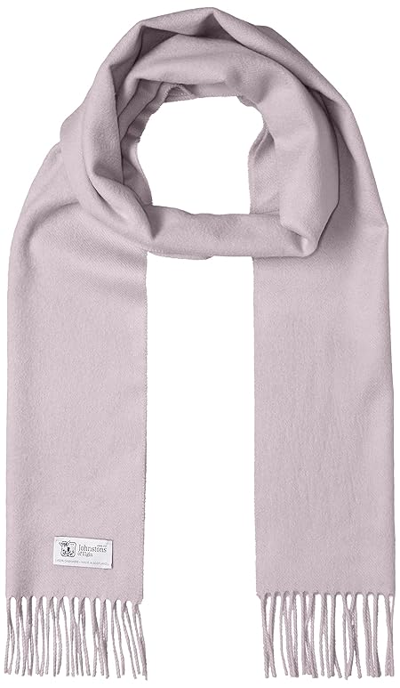 [ジョンストンズ] カシミヤマフラー WA16(無地) レディース SD0470 Haze UK ONE (-) [並行輸入品]