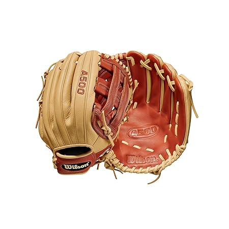 Wilson(ウイルソン) USモデル ジュニア 少年用 A500 軟式 野球 グラブ グローブ オールラウンド 左投げ用(右手着用) WBW10015712 ブラウン 12インチ