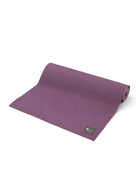 suria(スリア) ヨガマット 厚さ4mm 高密度 クッション性 [HDエコマットプラス4mm ラズベリーパープル]