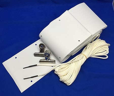 テニスネット補修用白帯 クリップで簡単装着