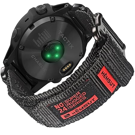 [torbollo] ガーミンバンド ガーミンナイロンスポーツベルト 20MM Garmin Fenix 7S / Fenix 6S / Fenix 6S pro/Fenix 5S / Fenix 5S plus/Descent Mk2Sなどに対応 アップグレードされたコネクタ ガーミンのクイックフィットver