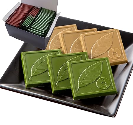 きよ泉 宇治抹茶チョコレート ほうじ茶 (合計50枚入り) 洋菓子ギフト 板チョコ チョコレートギフト 京都 個包装 贈り物 抹茶スイーツ 大容量 お返し 手土産 お配り