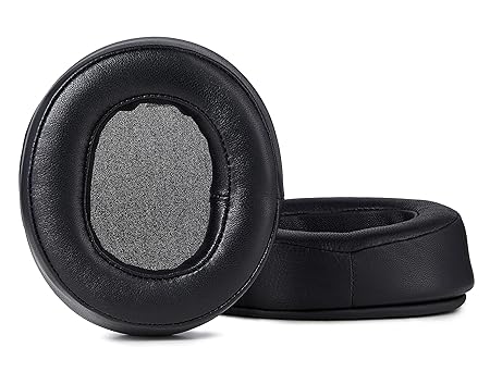 アップグレードシープスキン交換用イヤーパッド Fostex TH-600 TH-610 TH-900/900MK2 FOSTEX T50/T40/T20RP、E-MU Teak、Massdrop TH-X00、TR-X00、ZMFヘッドフォン(シープスキンレザー)に対応。