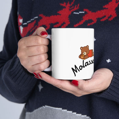 Customizable Bear Hugs Ceramic Mug – Add Your Name
