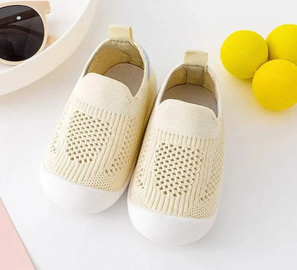 2024 Summer New Baby Soft Sole Non-slip Mesh Breathable Toddler Shoes