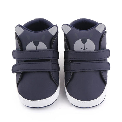 Newborn Boys Crib Shoes Infant Soft Sole Boots Anti-slip Sneakers Toddler Cartoon Animals First Trainers 1 Year Girls Baby Items